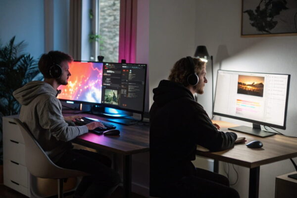 OLED für Gamer, LCD für Office: Für wen sich was lohnt OLED-Monitor beim Gaming vs. LCD beim Arbeiten im Vergleich