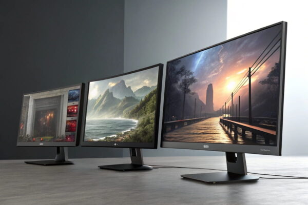 Monitor-Panel im Vergleich: IPS vs. VA vs. TN im Überblick Drei Monitore im Vergleich: IPS Panel, VA Panel und TN Panel im direkten Bildvergleich
