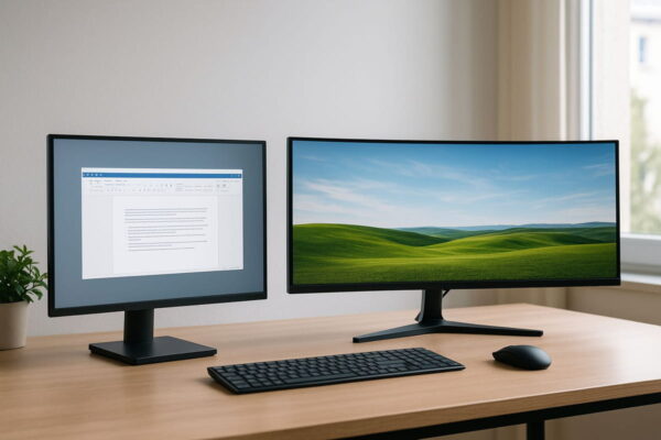 Ultrawide Monitore im Vergleich zu normalen Displays Vergleich von Ultrawide Monitoren und normalen Displays im Homeoffice