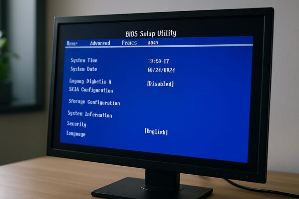 Schwarzer Bildschirm: BIOS und Betriebssystem kontrollieren Schwarzer Bildschirm – BIOS und Betriebssystem Einstellungen prüfen